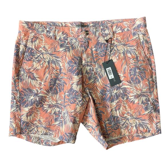Slate & Stone Men’s Shorts 9 Inch Tropical Casual Chino Shorts for Men Size 38 - Picture 2 of 5